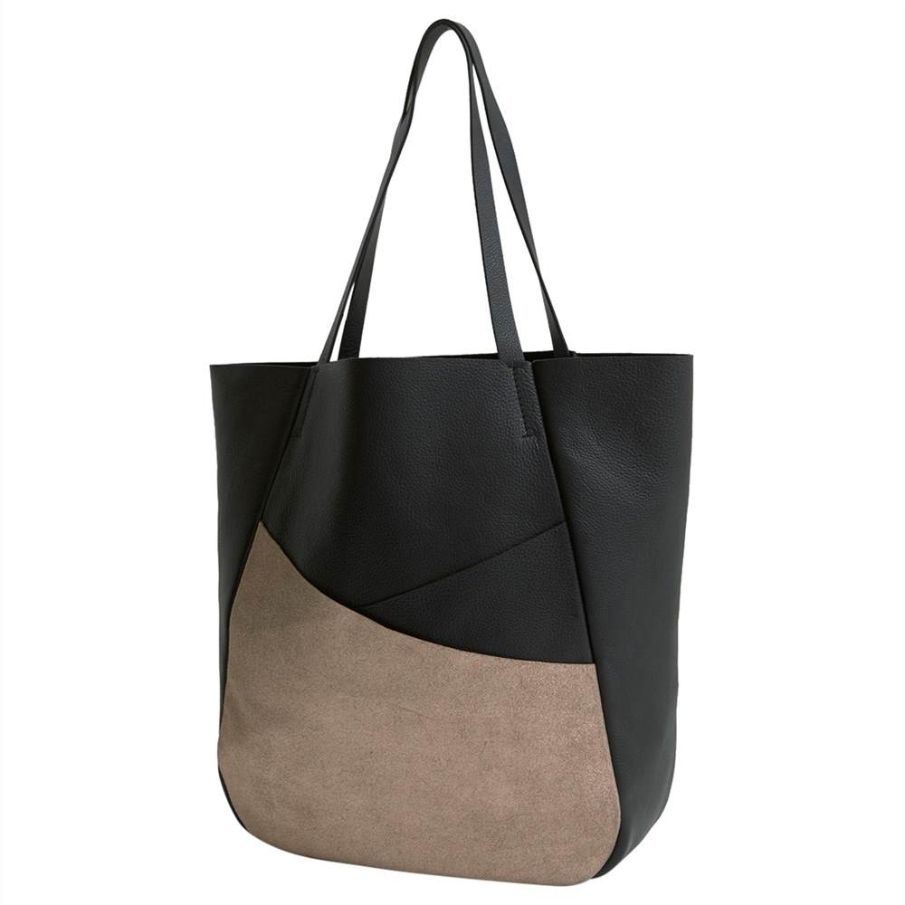 ted baker mens satchel bags : lk bennett boots ankleMint Velvet Leather Asymmetric Shopper Bag Black Mint Velvet Handbags