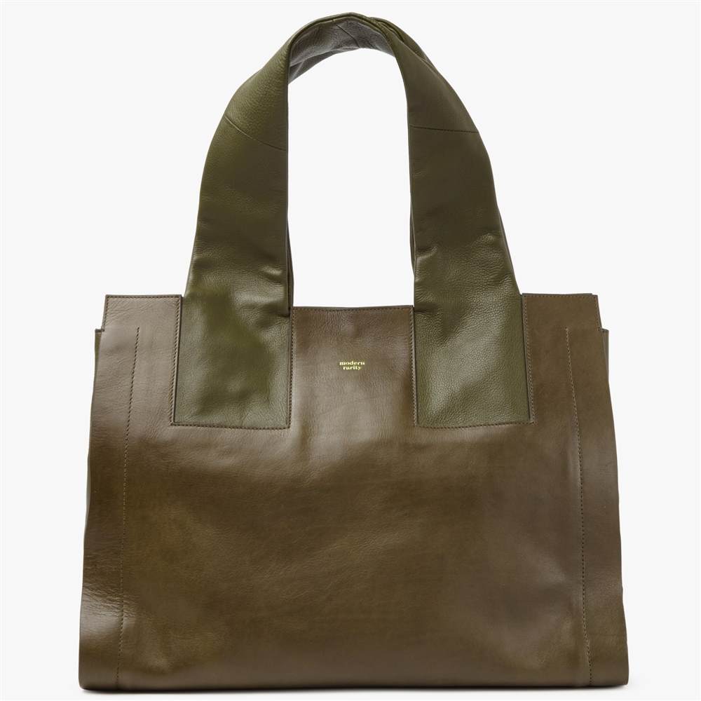 Modern Rarity Carmenere Leather Tote BagOlive Modern Rarity Handbags Modern Rarity Carmenere Leather Tote BagOlive Modern Rarity Handbags