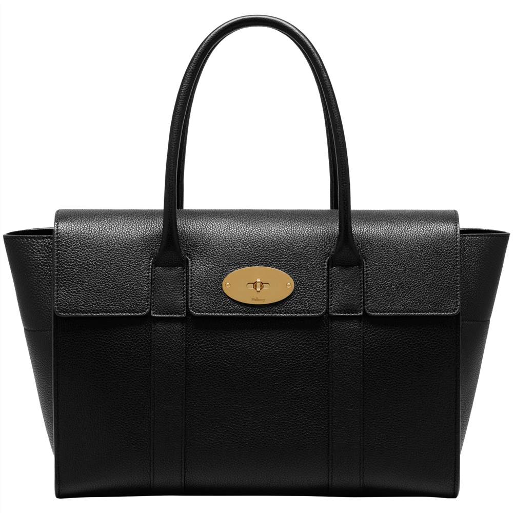 Mulberry Bayswater New Classic Grain Leather BagBlack Mulberry Handbags Mulberry Bayswater New Classic Grain Leather BagBlack Mulberry Handbags