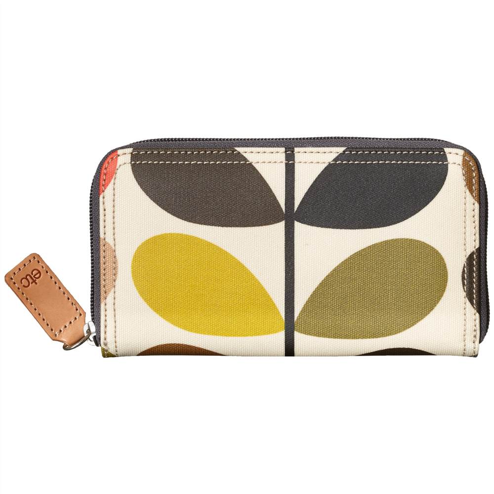 Orla Kiely Etc Classic Multi Stem Zip Purse Multi Orla Kiely Purses Orla Kiely Etc Classic Multi Stem Zip Purse Multi Orla Kiely Purses