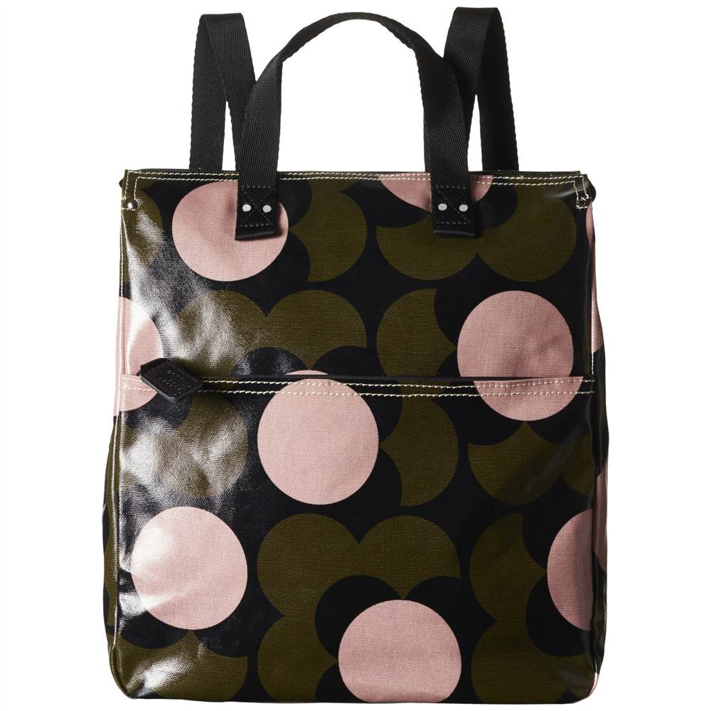 Orla Kiely Shiny Laminated Shadow Flower Print Backpack Forest Green Orla Kiely Handbags Orla Kiely Shiny Laminated Shadow Flower Print Backpack Forest Green Orla Kiely Handbags