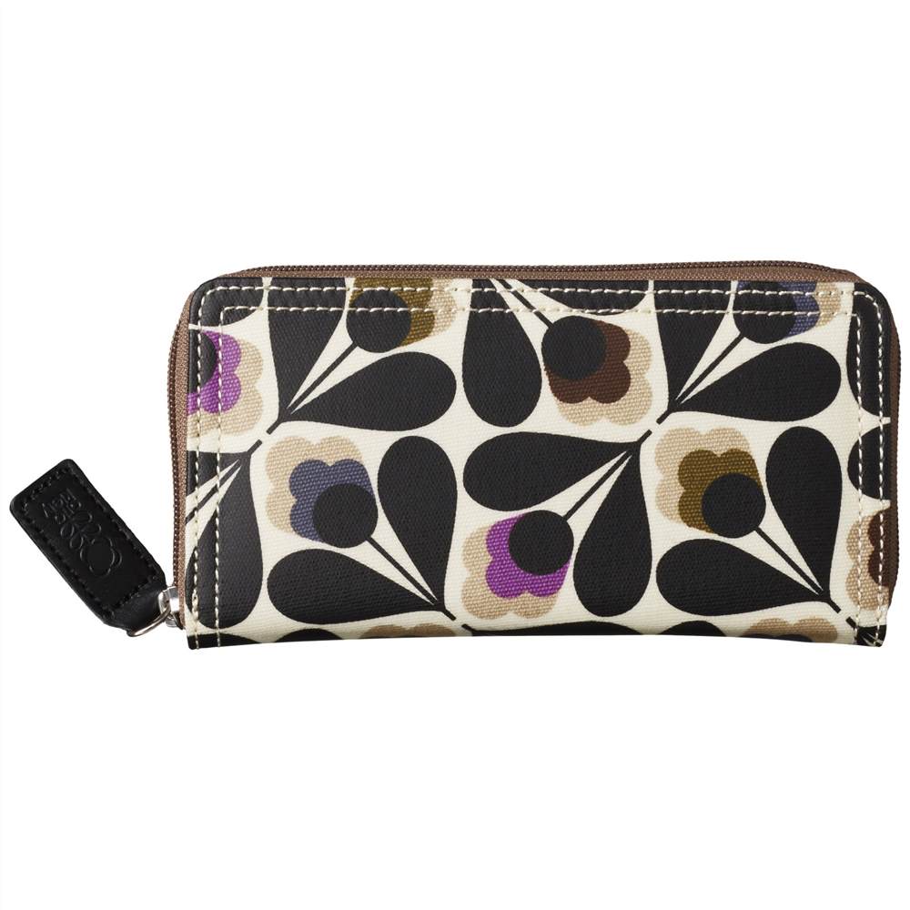 Orla Kiely Sycamore Seed Zip Around Purse Multi Orla Kiely Purses Orla Kiely Sycamore Seed Zip Around Purse Multi Orla Kiely Purses