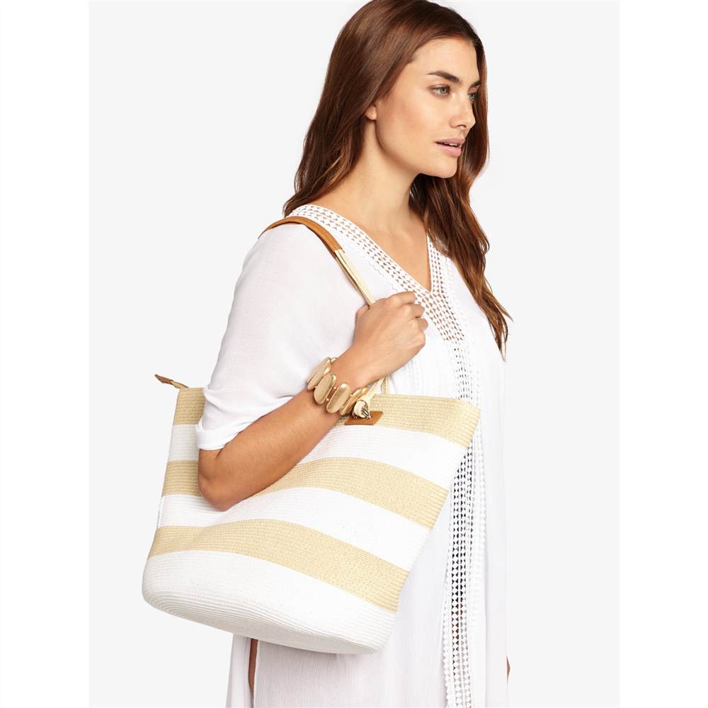 ted baker tassel bag : mulberry bayswater buckle totePhase Eight Debbie Stripe Beach Bag Neutral Phase Eight Handbags