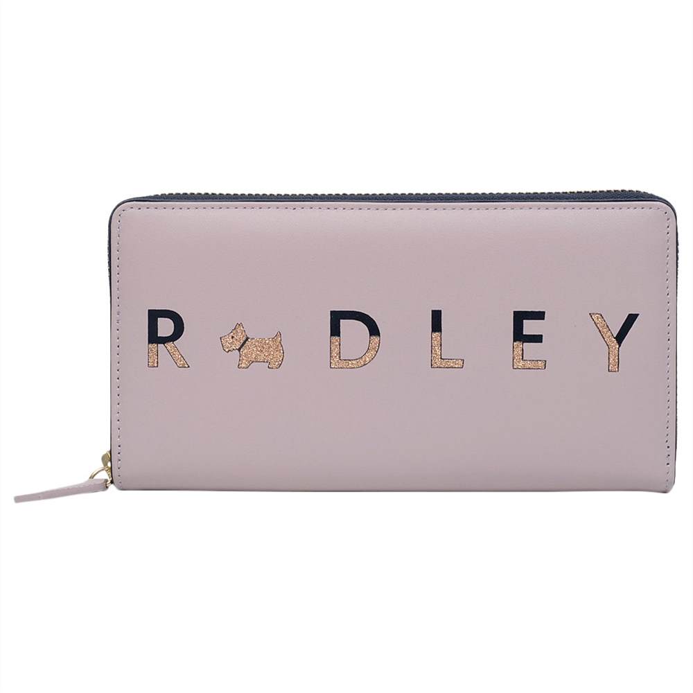 Radley All That Glitters Leather Large Matinee Purse Pale Pink Radley Purses Radley All That Glitters Leather Large Matinee Purse Pale Pink Radley Purses