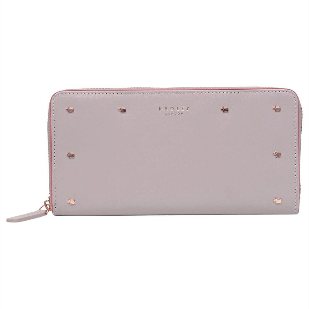 Radley Arlington Street Large Studded Zip Around PurseBlush Radley Purses Radley Arlington Street Large Studded Zip Around PurseBlush Radley Purses