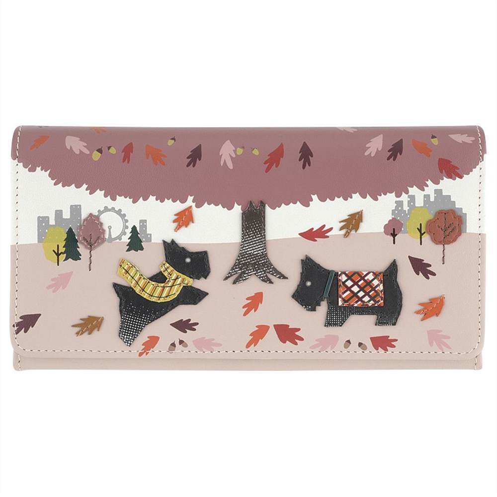 Radley Autumn Days Leather Flapover Purse Blush Radley Purses