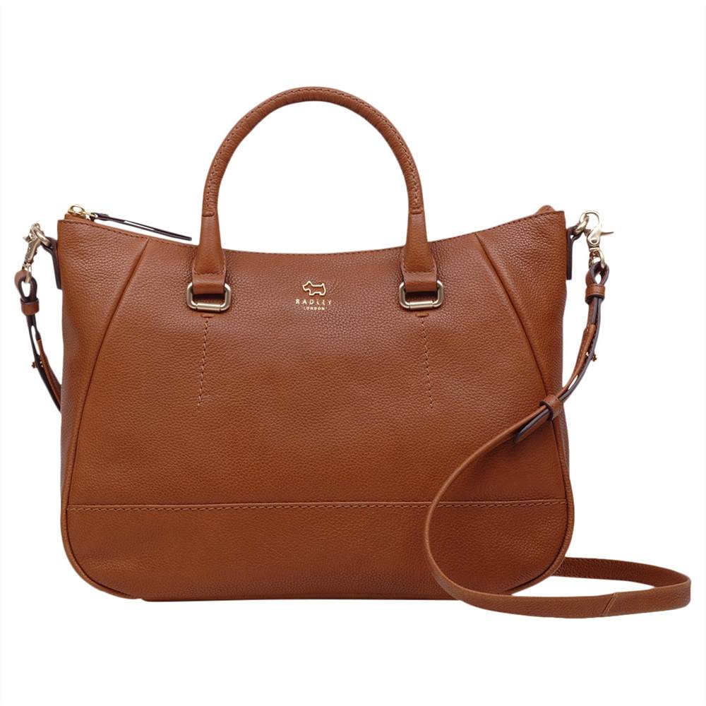 Radley Bonnington Square Leather Large Multiway Grab BagTan Radley Handbags Radley Bonnington Square Leather Large Multiway Grab BagTan Radley Handbags