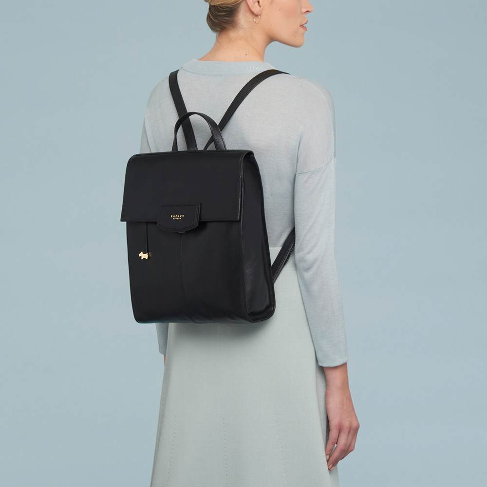 candiee soft grain hobo leather bag : micheal by michael korsRadley Burnham Beeches Leather Large Flapover Backpack Black Radley Handbags