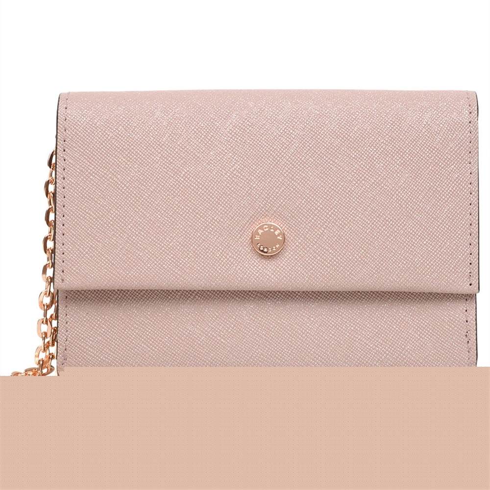 Radley Eaton Place Leather Medium Flapover Wristlet PursePale Pink Radley Purses