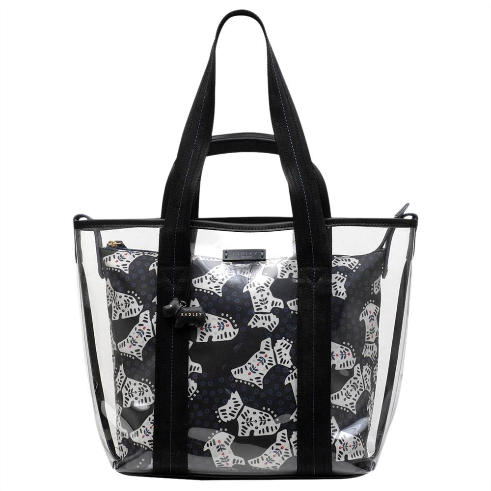 Radley Folk Dog Large Grab Bag Black Radley Handbags Radley Folk Dog Large Grab Bag Black Radley Handbags