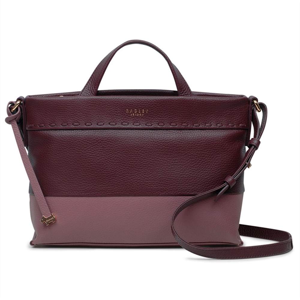 Radley Hampstead Heath Leather Multiway Bag Red Radley Handbags