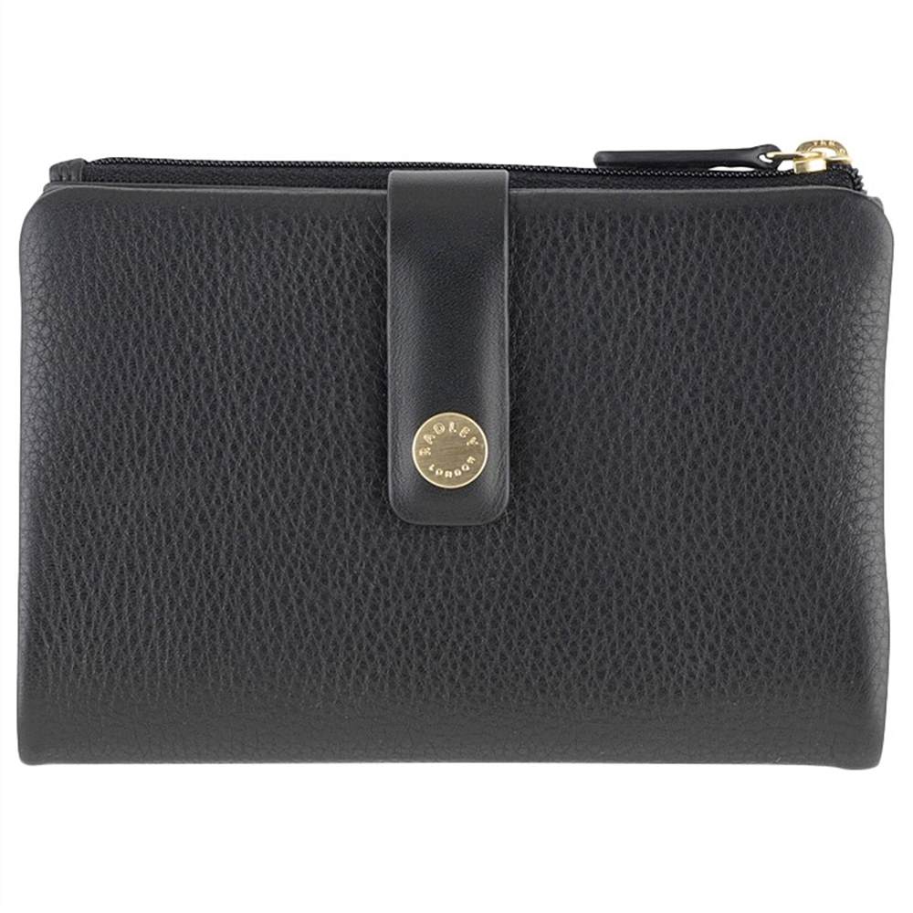 Radley Larks Wood Leather Medium Matinee PurseBlack Radley Purses Radley Larks Wood Leather Medium Matinee PurseBlack Radley Purses