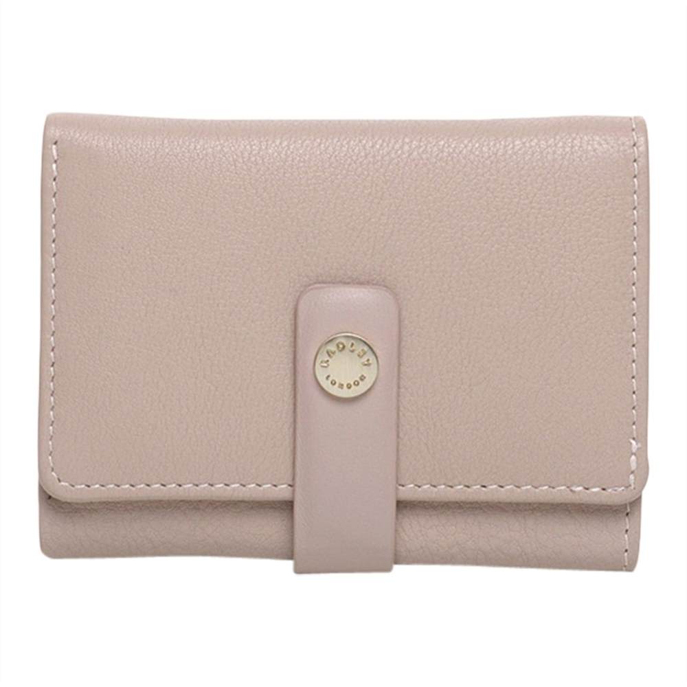 Radley Larks Wood Leather Small Trifold PursePale Pink Radley Purses