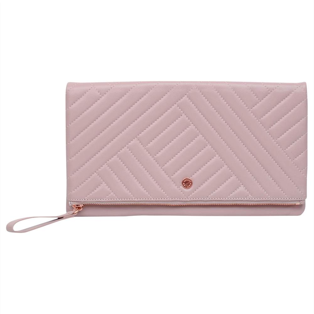Radley Larks Wood Quilted Leather Large Clutch BagPale Pink Radley Handbags Radley Larks Wood Quilted Leather Large Clutch BagPale Pink Radley Handbags