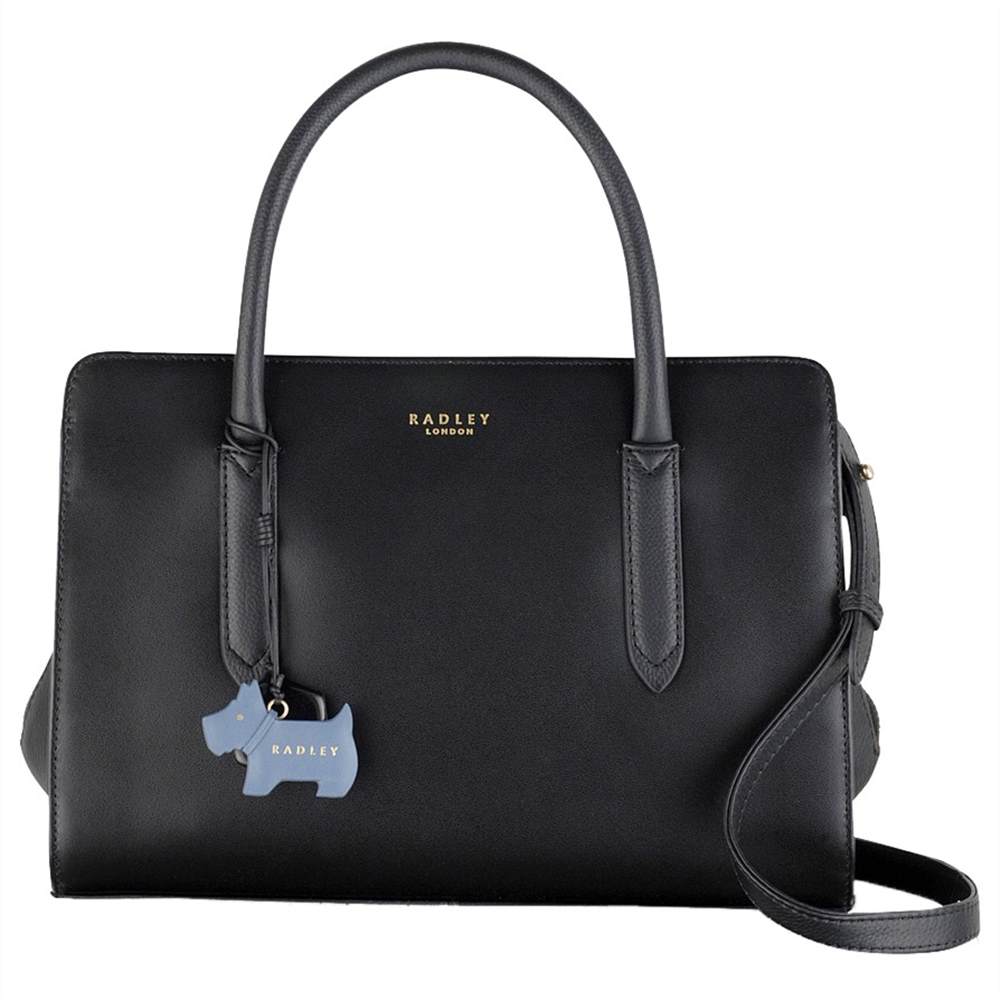 Radley Liverpool Street Medium Leather Grab BagBlack Radley Handbags Radley Liverpool Street Medium Leather Grab BagBlack Radley Handbags