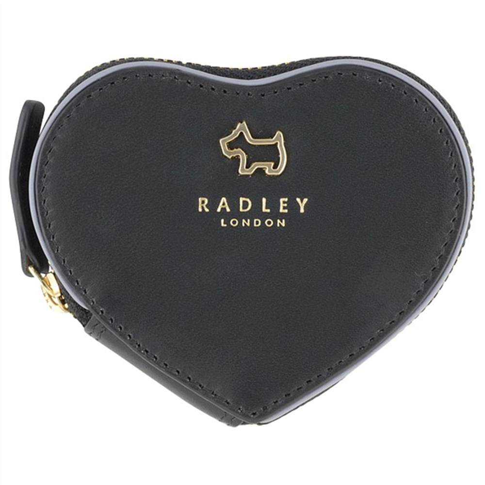 Radley Oak Hill Woods Leather Small Coin Purse Black Radley Purses