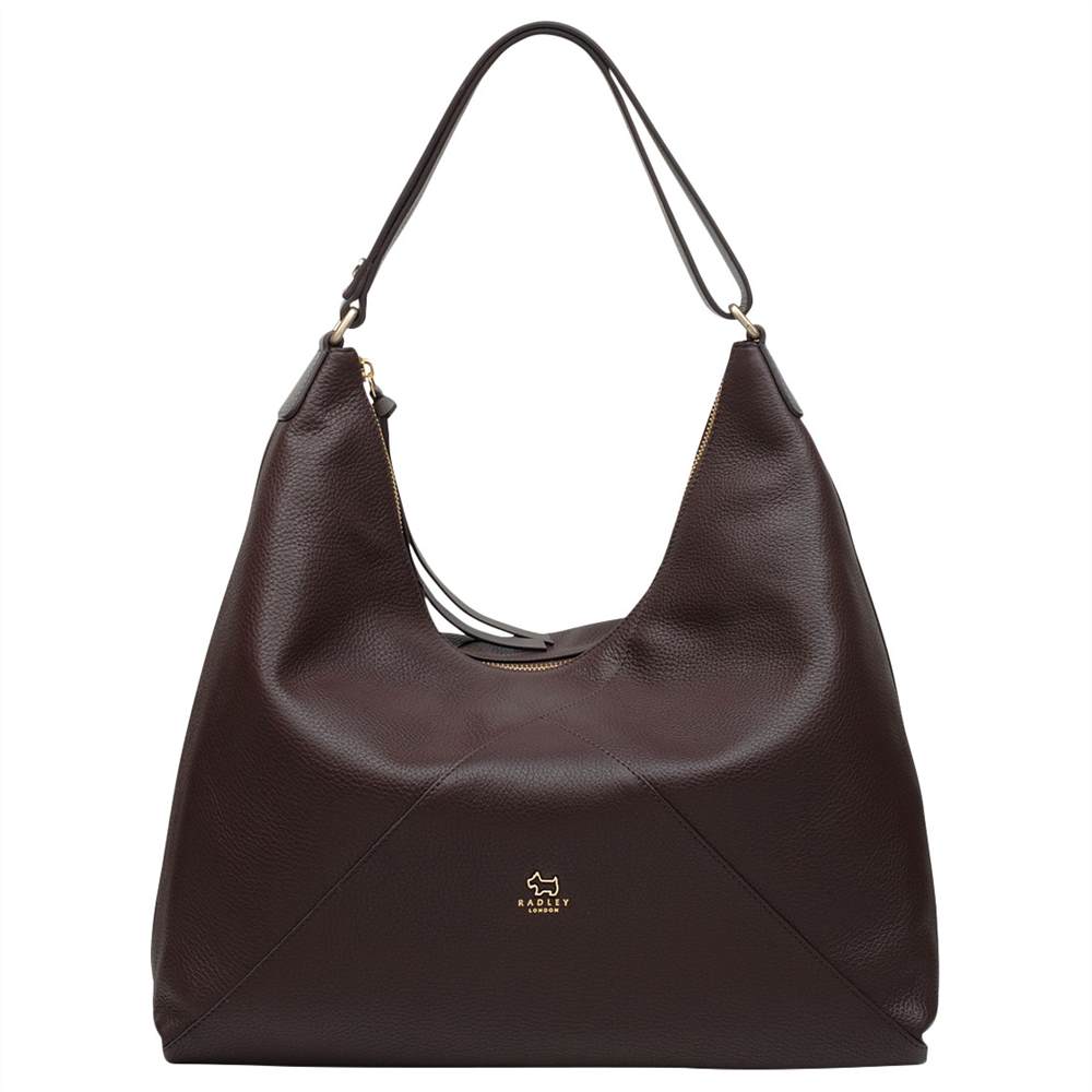Radley Oxleas Leather Large Ziptop Hobo BagBrown Radley Handbags Radley Oxleas Leather Large Ziptop Hobo BagBrown Radley Handbags