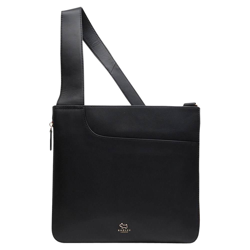 Radley Pocket Bag Leather Large Cross Body Bag Black Radley Handbags