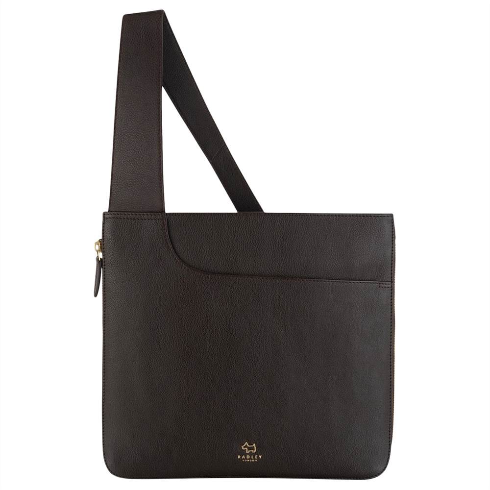 Radley Pocket Bag Leather Large Cross Body BagBrown Radley Handbags