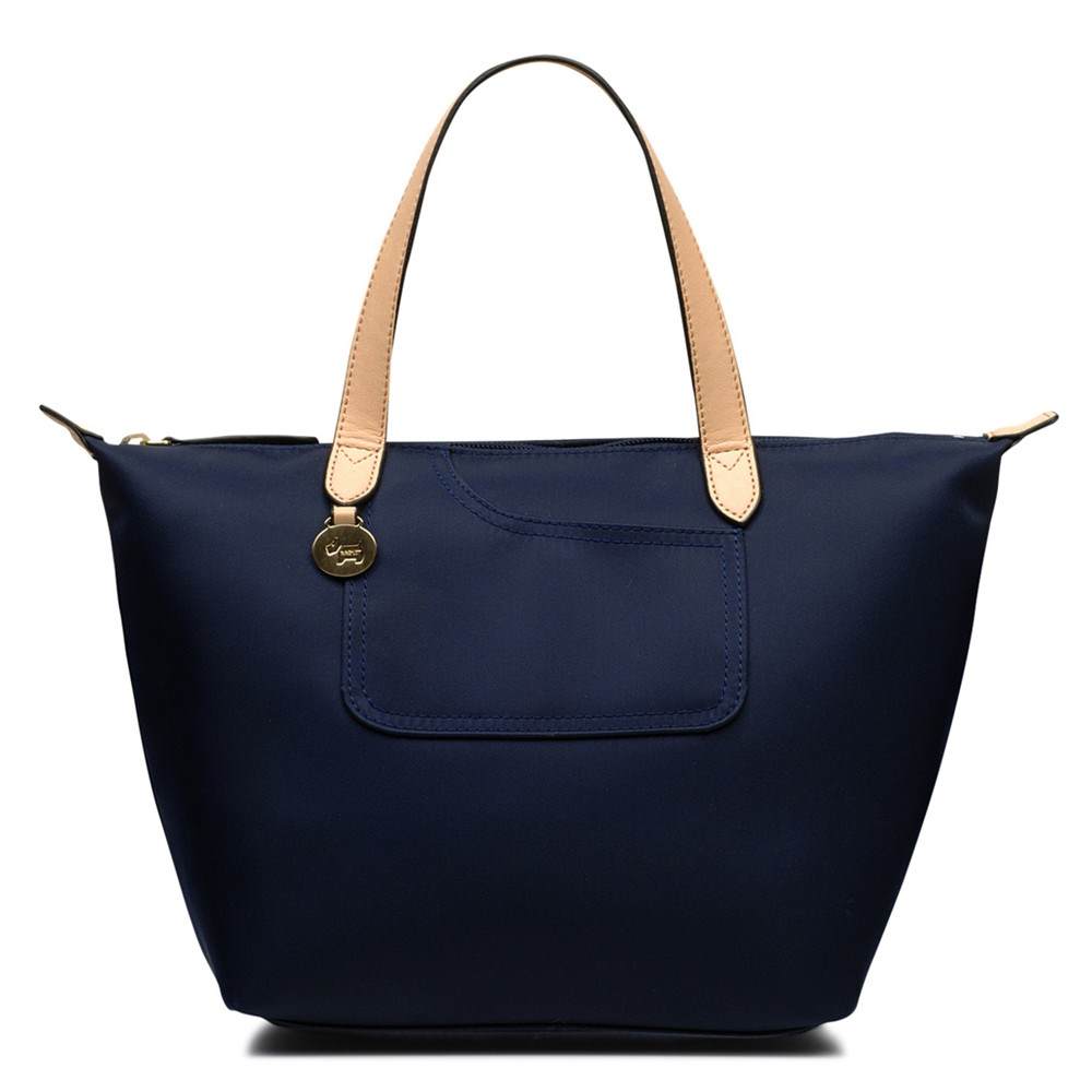 Radley Pocket Essentials Fabric Small Crook Tote BagNavy Radley Handbags Radley Pocket Essentials Fabric Small Crook Tote BagNavy Radley Handbags