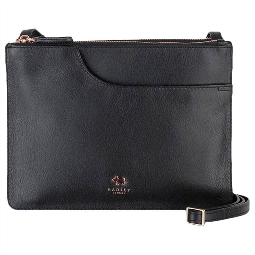 Radley Pockets Leather Medium Cross Body Bag Black Radley Handbags Radley Pockets Leather Medium Cross Body Bag Black Radley Handbags