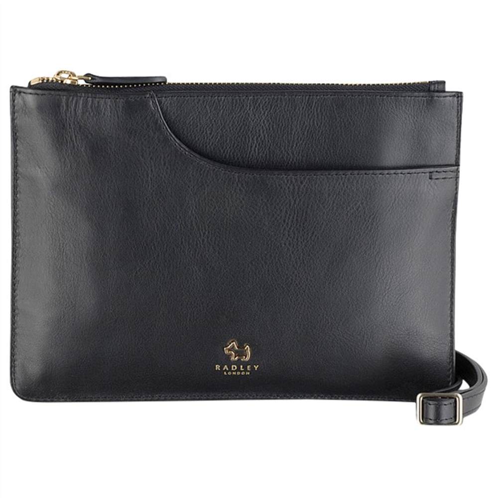 Radley Pockets Leather Medium Cross Body BagBlack Radley Handbags