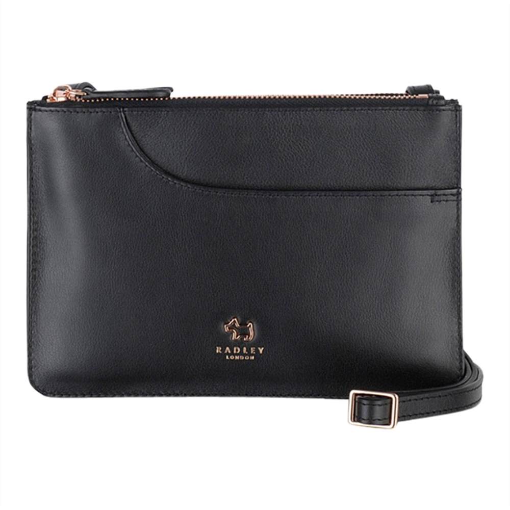 Radley Pockets Leather Small Cross Body Bag Black Radley Handbags