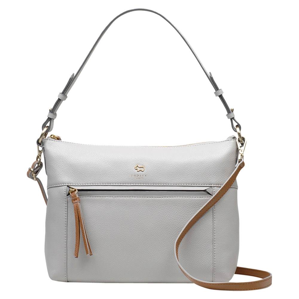 Radley Postmans Park Leather Medium Grab BagGrey Radley Handbags