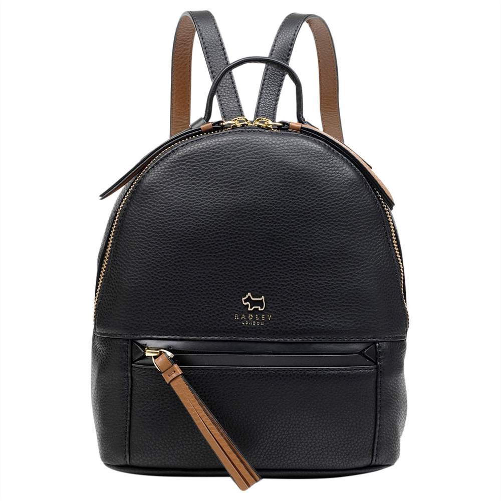 Radley Postmans Park Leather Small Backpack Black Radley Handbags
