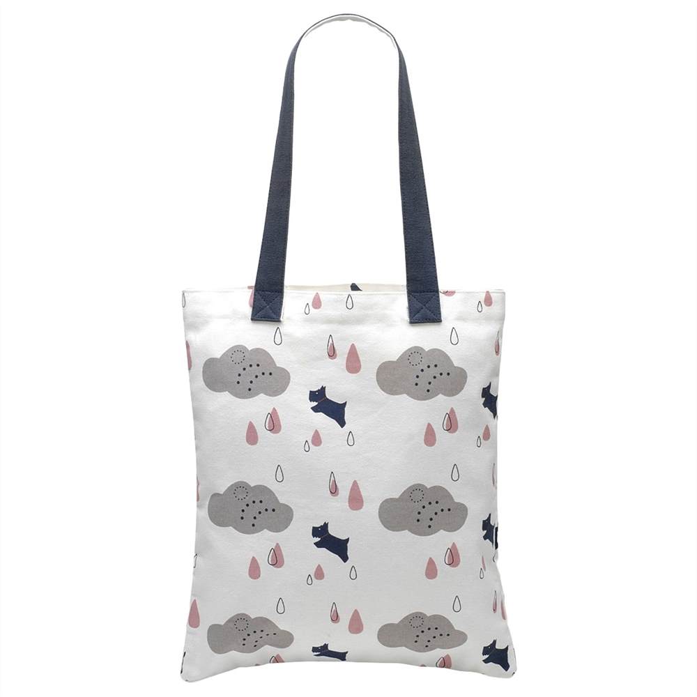 Radley Rainbow Cotton Canvas Medium Tote Bag Natural Radley Handbags