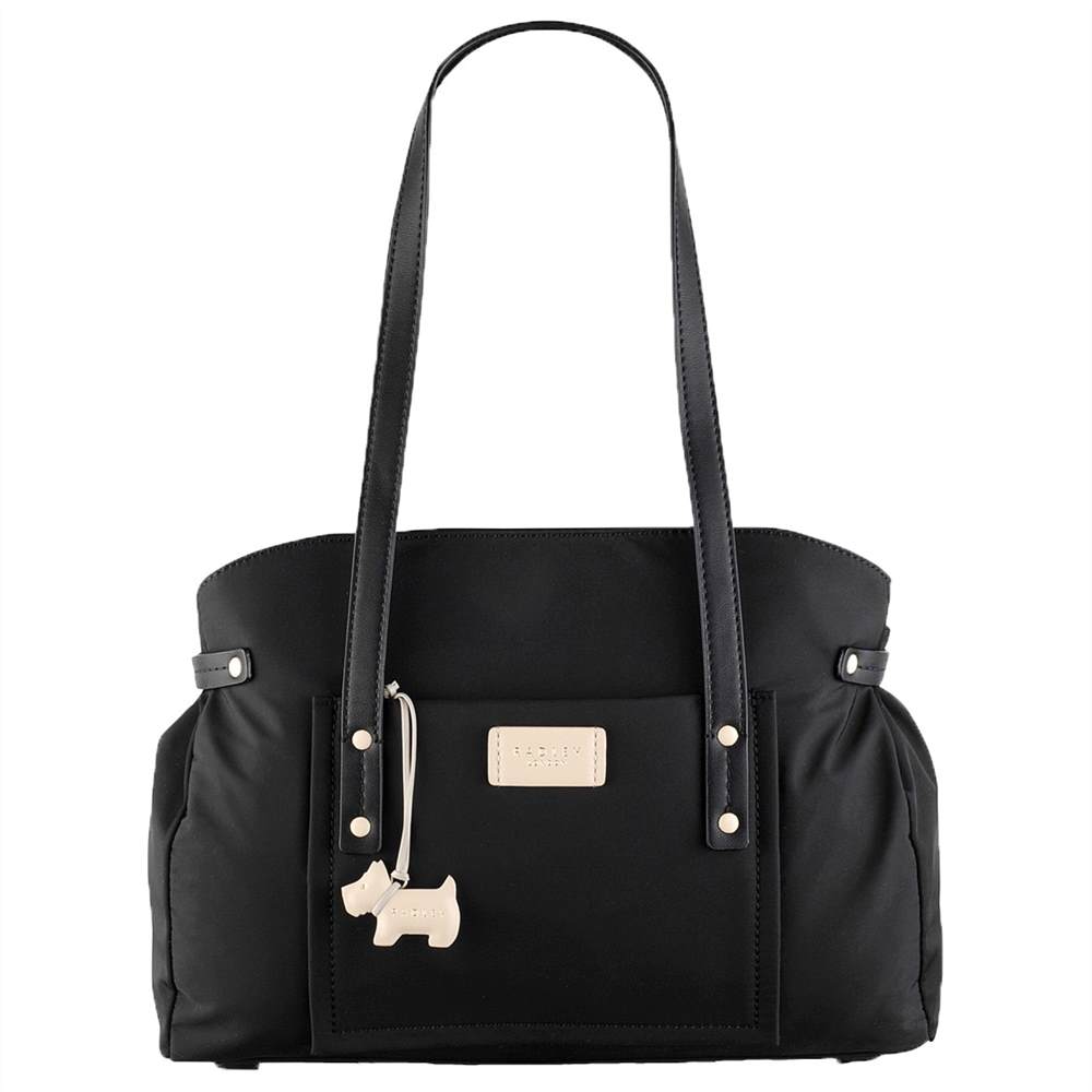 Radley Romilly Street Large Fabric Tote Bag Black Radley Handbags
