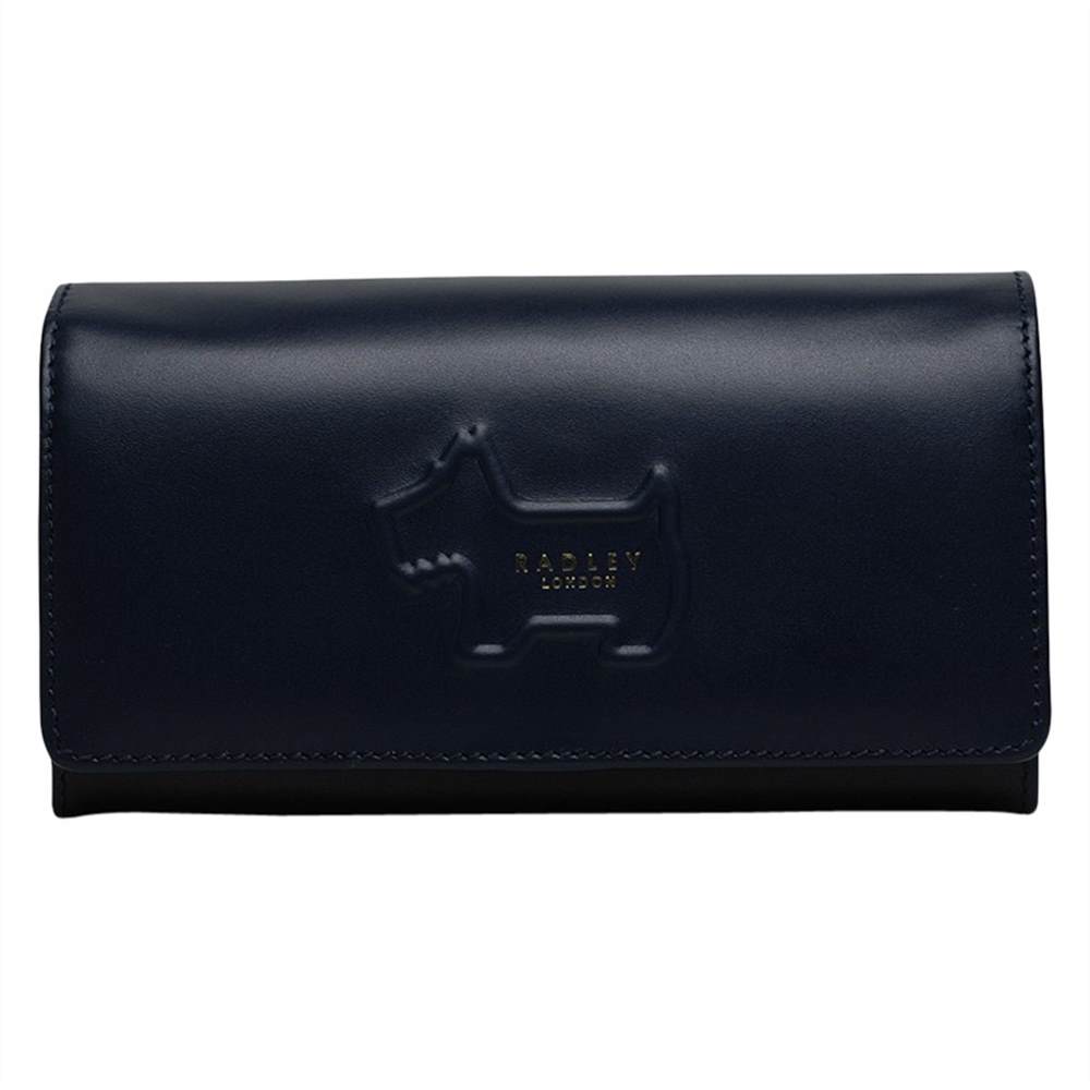 Radley Shadow Leather Large Matinee PurseNavy Radley Purses