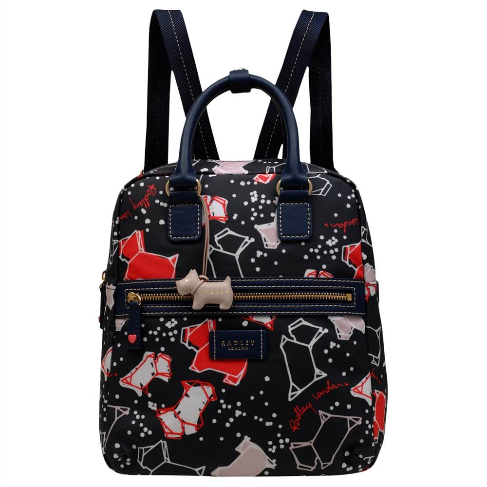 Radley Speckle Dog Medium Backpack Ink Radley Handbags Radley Speckle Dog Medium Backpack Ink Radley Handbags