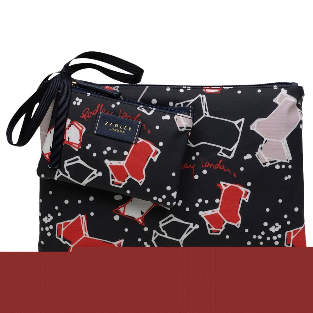 Radley Speckle Dog Travel Set Ink Radley Purses