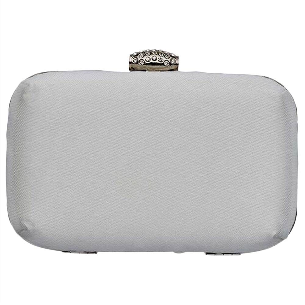 Rainbow Club Imani Satin Box Clutch Bag Ivory Rainbow Club Handbags Rainbow Club Imani Satin Box Clutch Bag Ivory Rainbow Club Handbags
