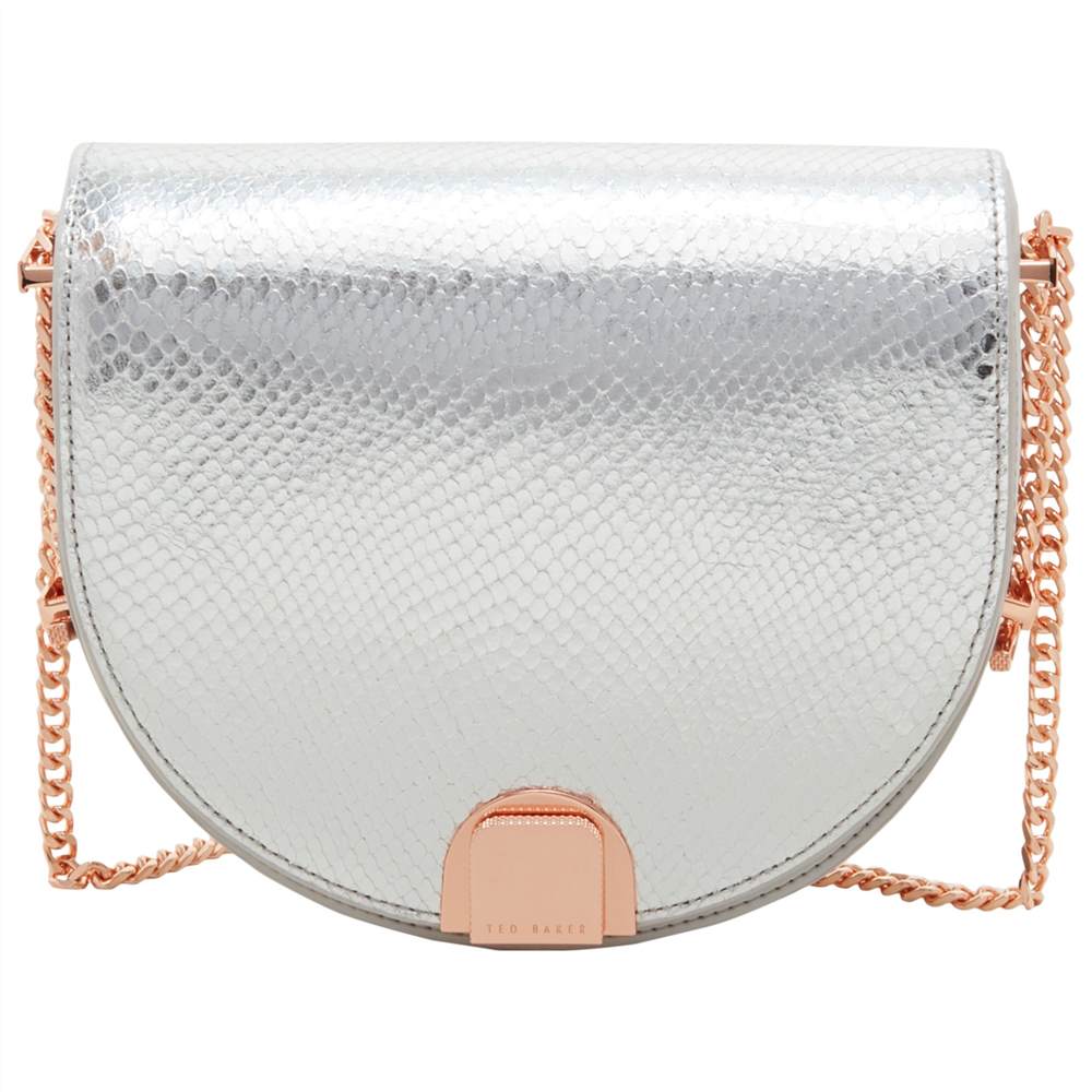 Ted Baker Annii Mini Exotic Moon BagLight Grey Ted Baker Handbags
