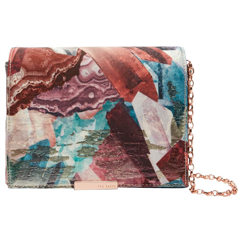 Ted Baker Candis Mirrored Minerals Evening Bag Multi Ted Baker Handbags