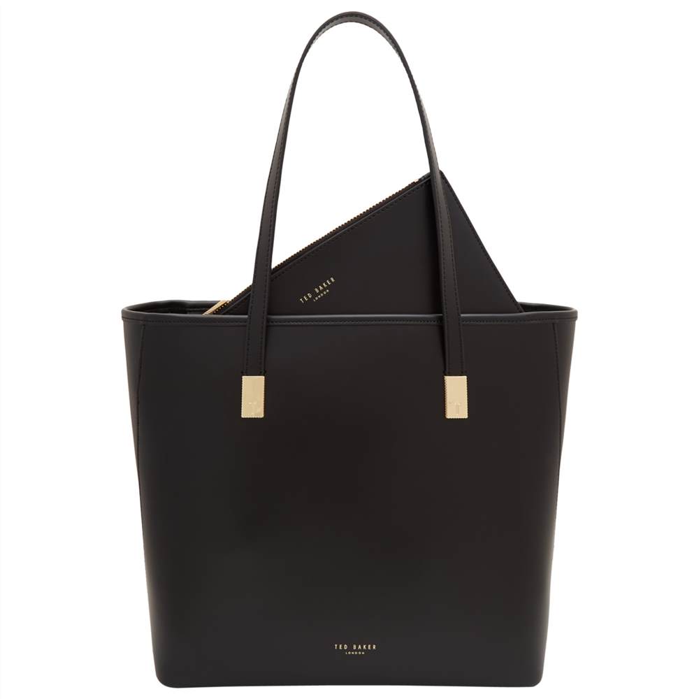 Ted Baker Chelsey Leather Large Shopper BagBlack Ted Baker Handbags