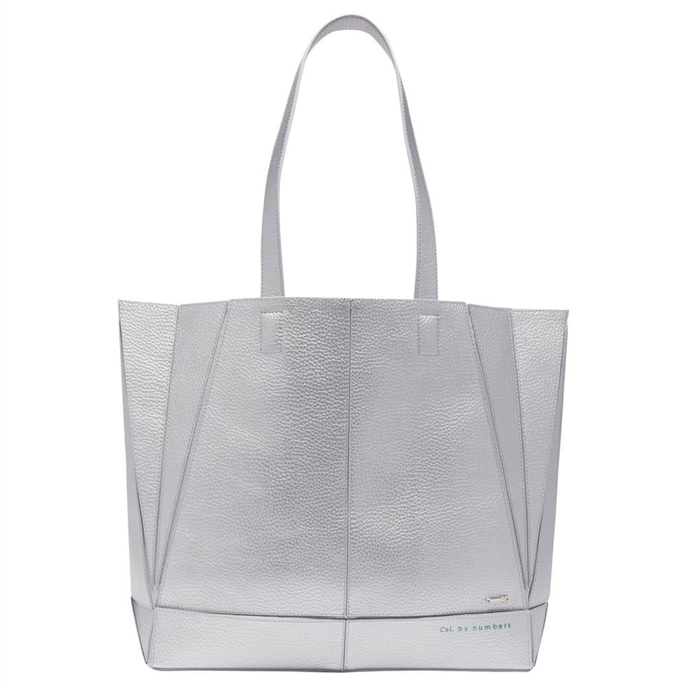 Ted Baker Colour By Numbers Litchi Shopper BagSilver Ted Baker Handbags Ted Baker Colour By Numbers Litchi Shopper BagSilver Ted Baker Handbags