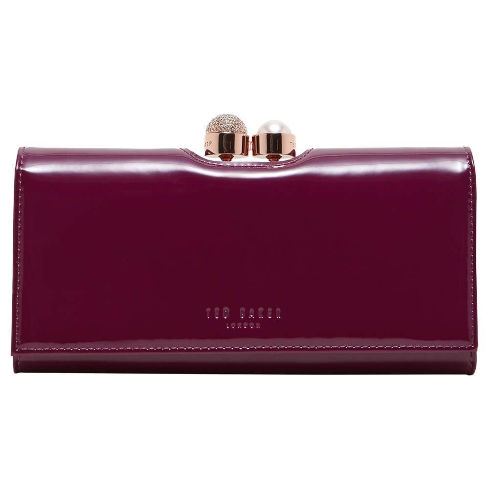 Ted Baker Crystal Pearl Leather Matinee PurseDeep Purple Ted Baker Purses Ted Baker Crystal Pearl Leather Matinee PurseDeep Purple Ted Baker Purses