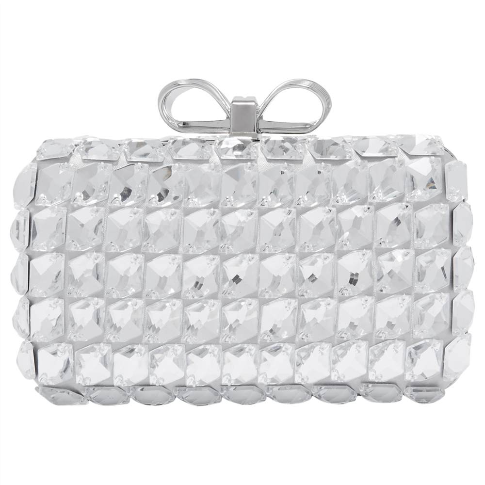 Ted Baker Crystey Embelished Clutch BagLight Grey Ted Baker Handbags