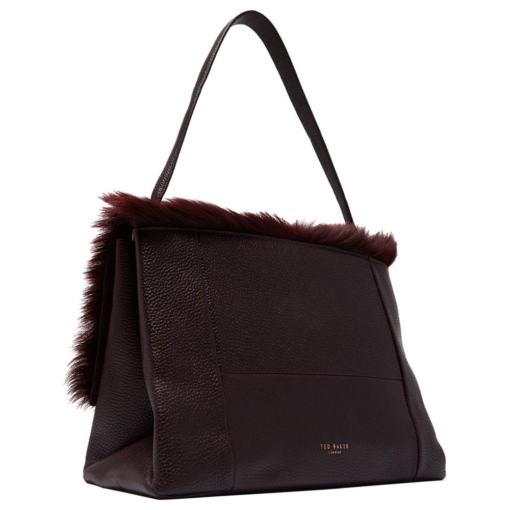 darley mulberry purse : mf2707m6zzTed Baker Fluffi Searling Medium Shoulder BagMaroon Ted Baker Handbags