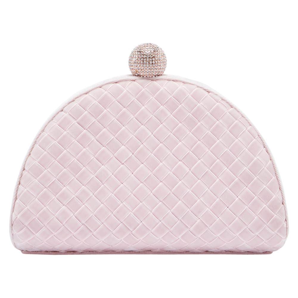 Ted Baker Hallii Crystal Bobble Clasp Clutch BagDusky Pink Ted Baker Handbags Ted Baker Hallii Crystal Bobble Clasp Clutch BagDusky Pink Ted Baker Handbags