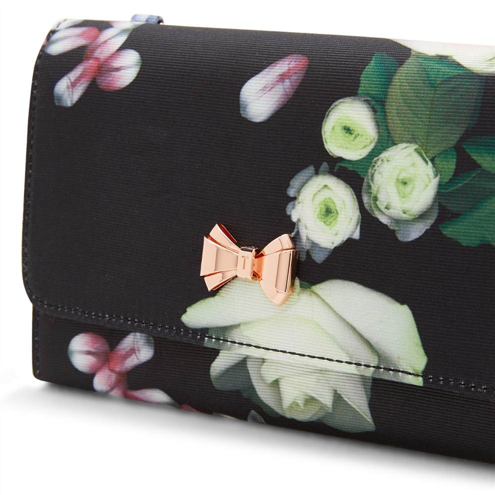 whistles bibi bag : ted baker small grey bagTed Baker Jajaa Kensington Floral Clutch Bag Black Ted Baker Handbags