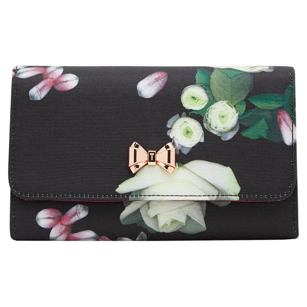 Ted Baker Jajaa Kensington Floral Clutch Bag Black Ted Baker Handbags Ted Baker Jajaa Kensington Floral Clutch Bag Black Ted Baker Handbags