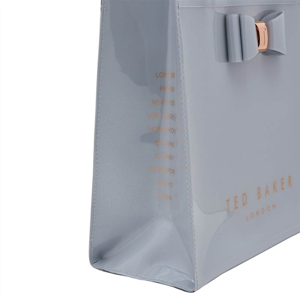 ted baker nhs discount : leighton mulberry bagTed Baker Jenacon Bow Small Icon Shopper BagLight Grey Ted Baker Handbags