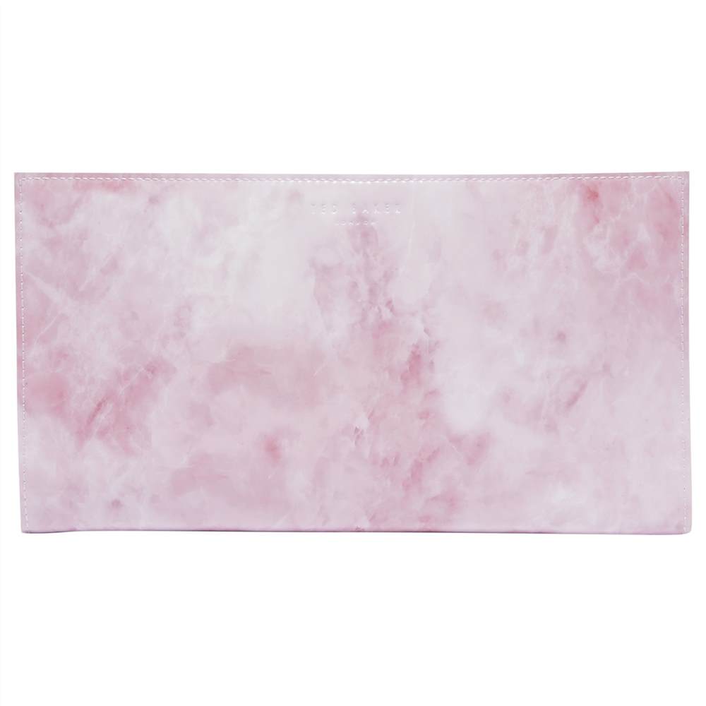 Ted Baker Maybell Quartz Leather Travel Purse Nude Pink Ted Baker Purses