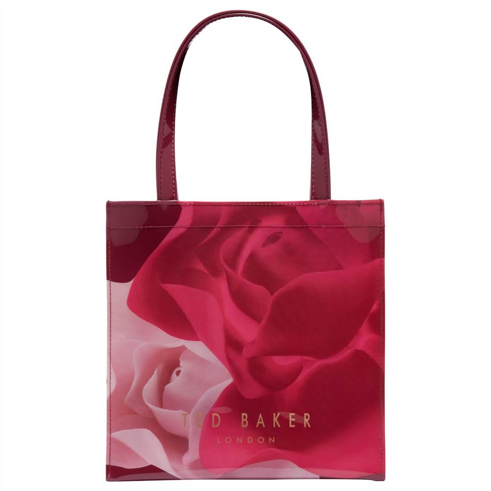 Ted Baker Nealcon Porcelain Rose Small Shopper Bag Red Ted Baker Handbags