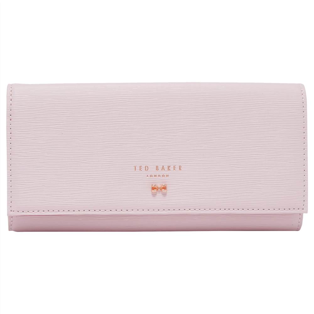 Ted Baker Pansie Bow Leather Matinee PurseDusky PInk Ted Baker Purses