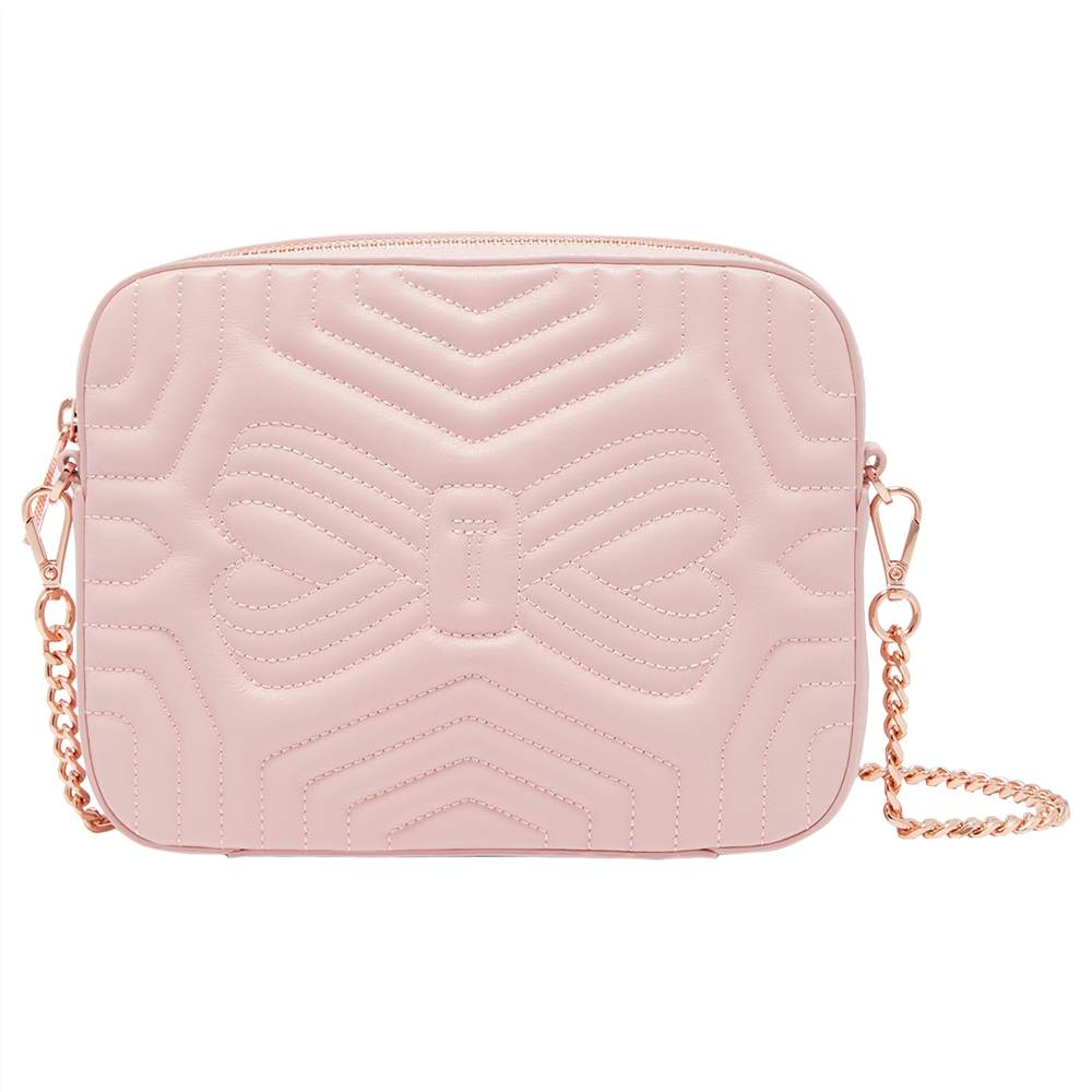 Ted Baker Sunshine Quilted Leather Camera Across Body BagLight Pink Ted Baker Handbags Ted Baker Sunshine Quilted Leather Camera Across Body BagLight Pink Ted Baker Handbags